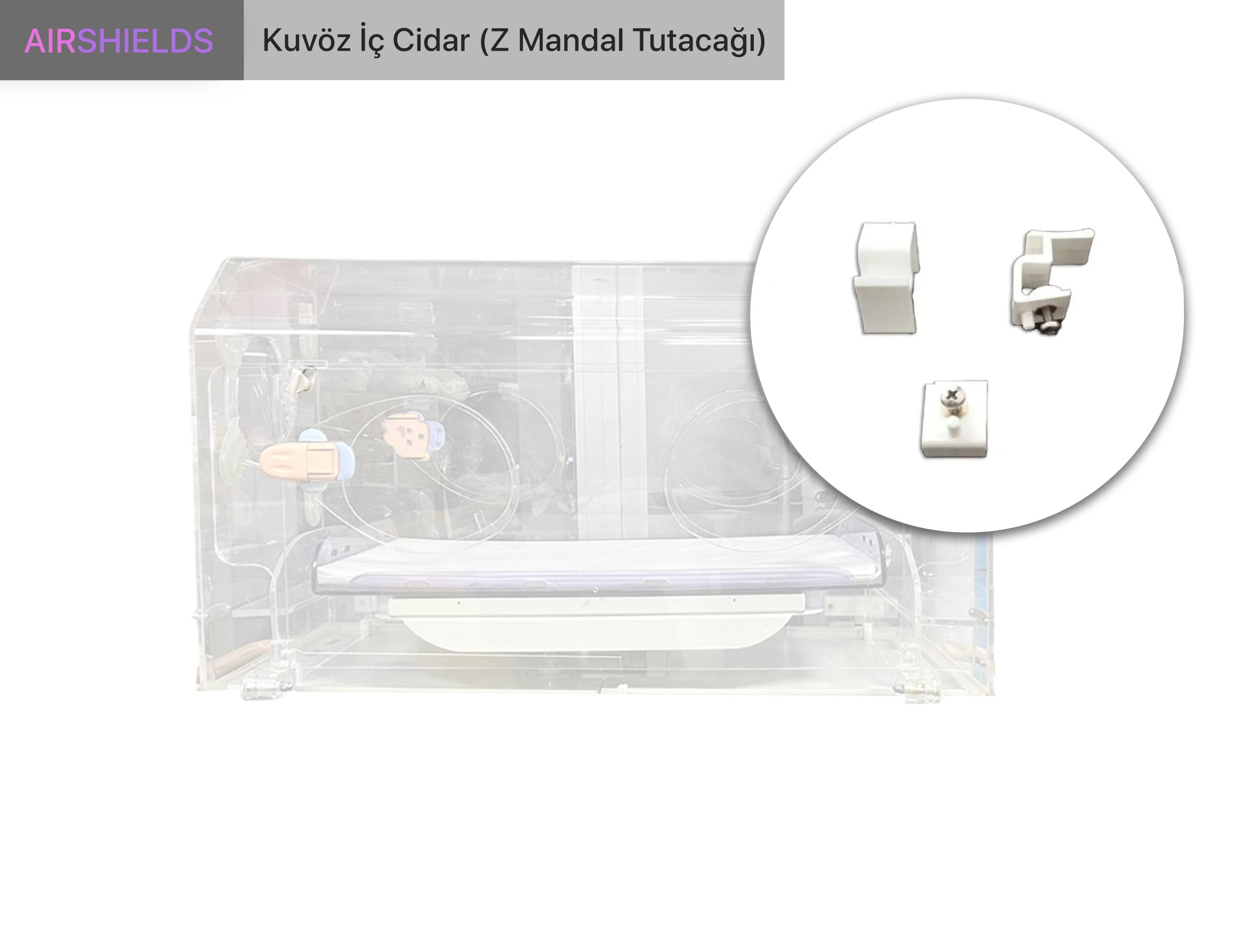 Air Shields İç Cidar ( Z Mandal Tutacağı)