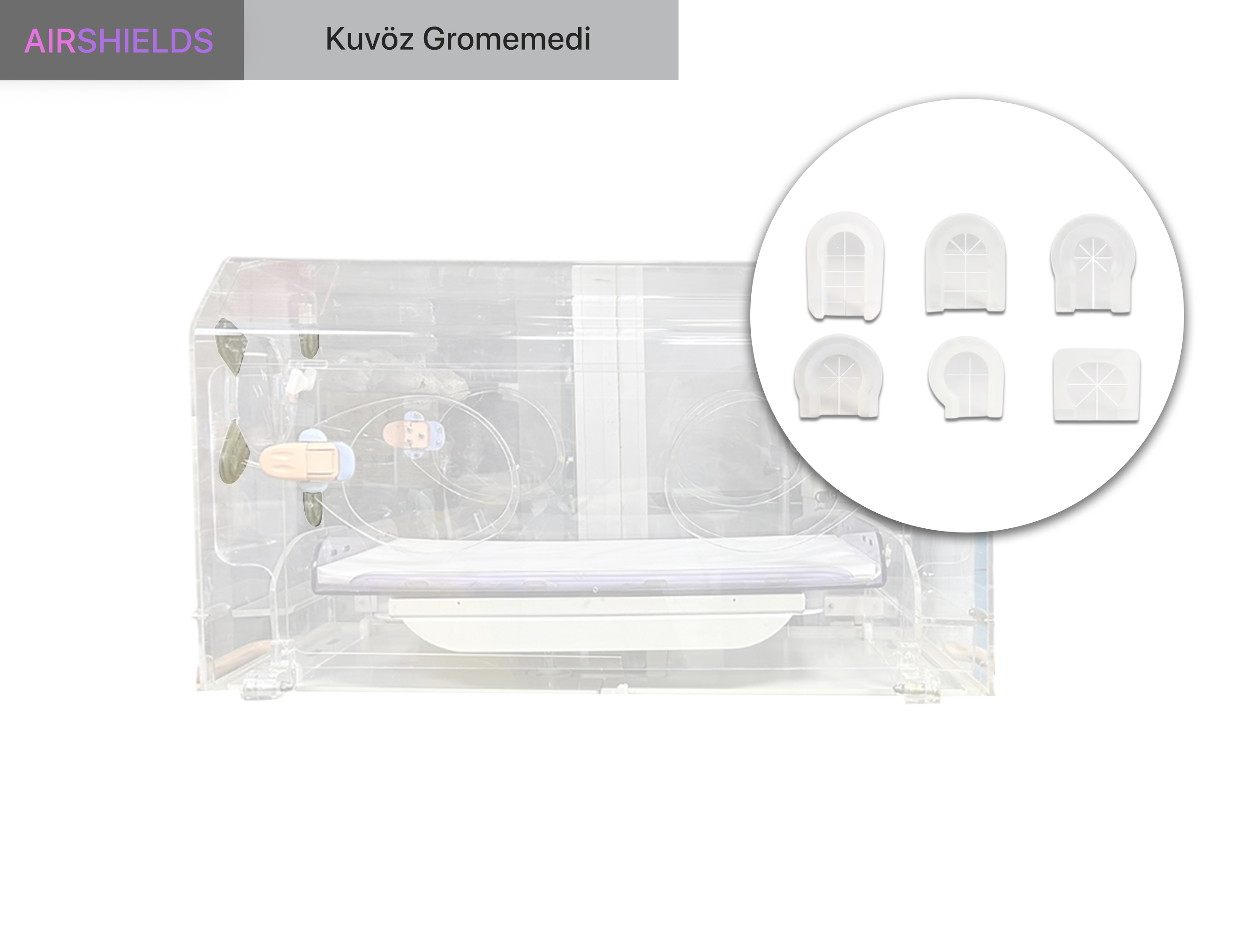 Air Shields Kuvöz Grommed