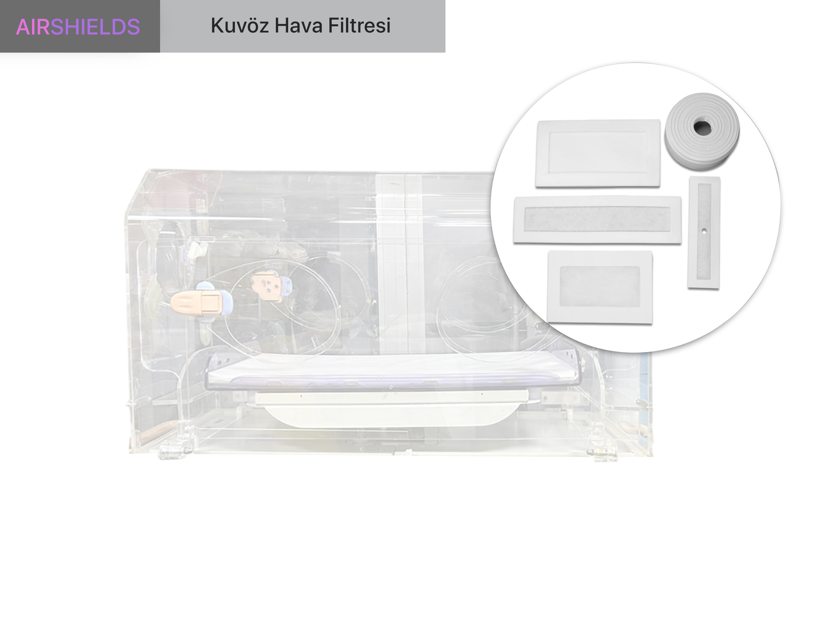 Air Shields Kuvöz Hava Filtresi