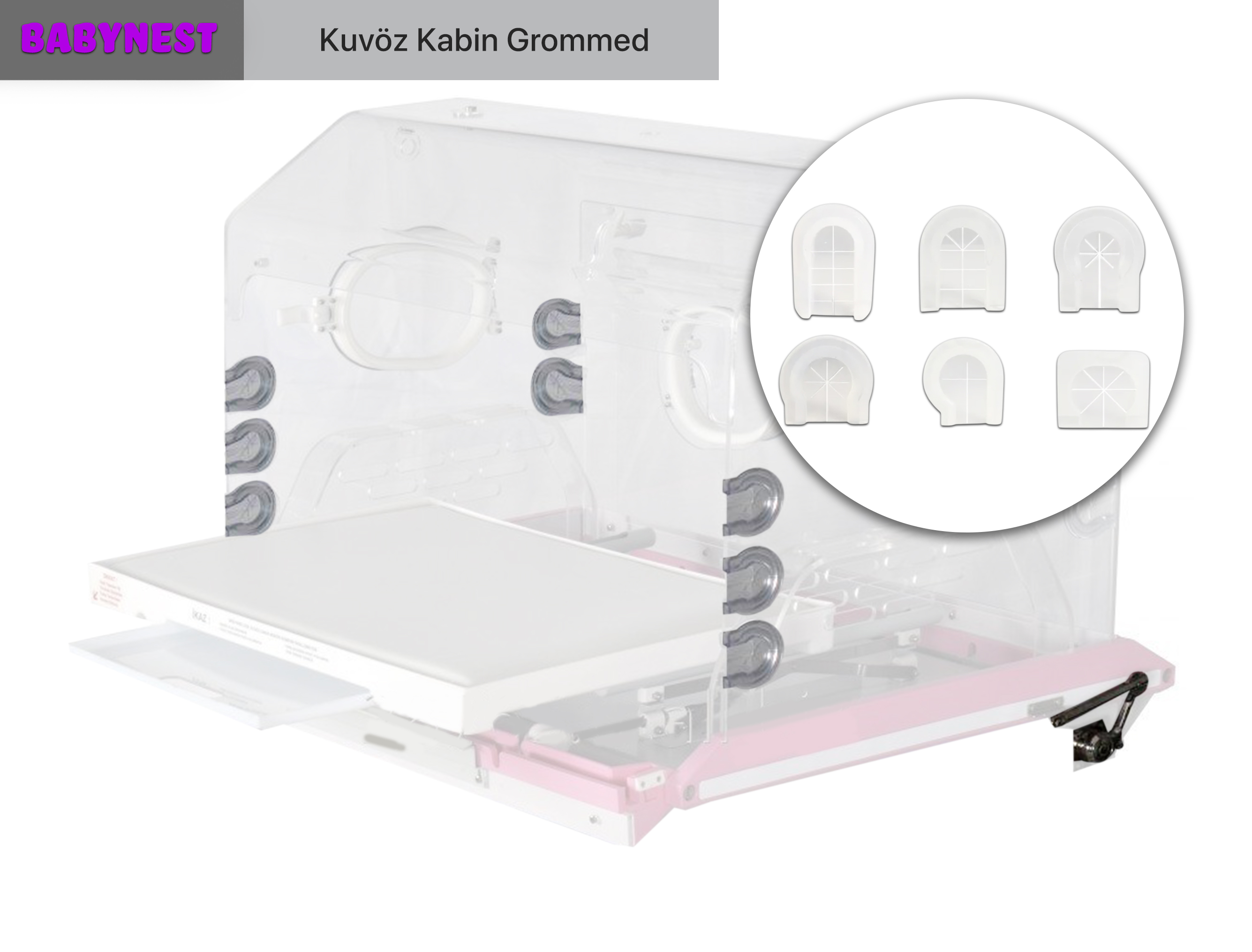 Babynest Kuvöz Grommed