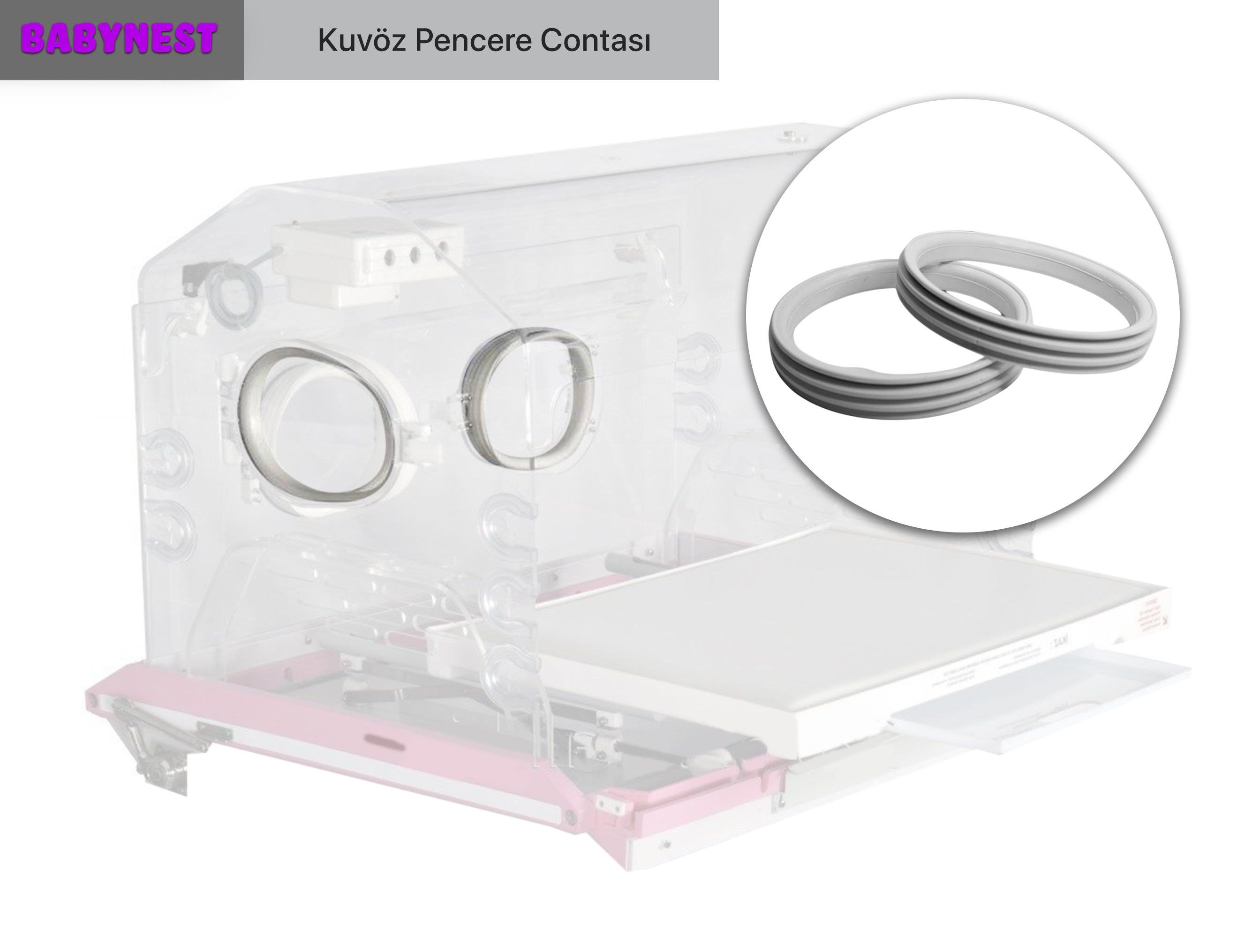 Babynest Kuvöz Pencere Contası 