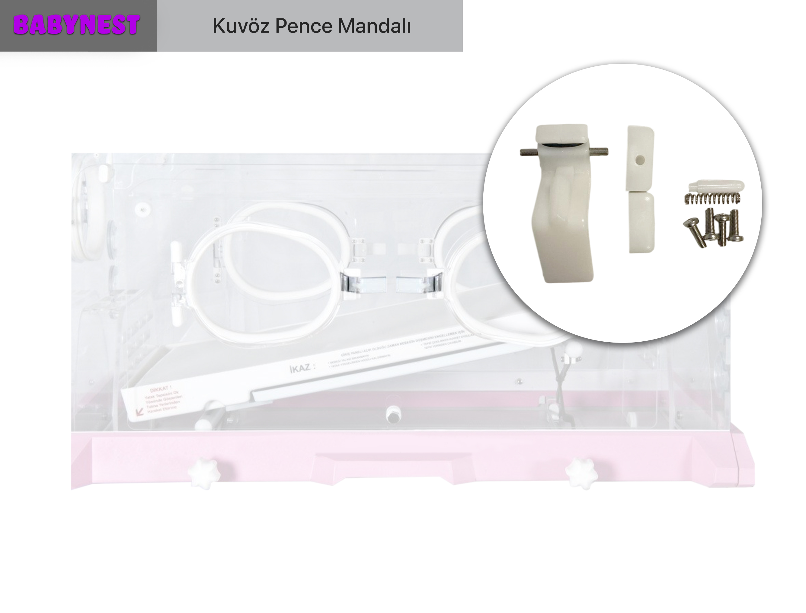 Babynest Kuvöz Pencere Mandalı