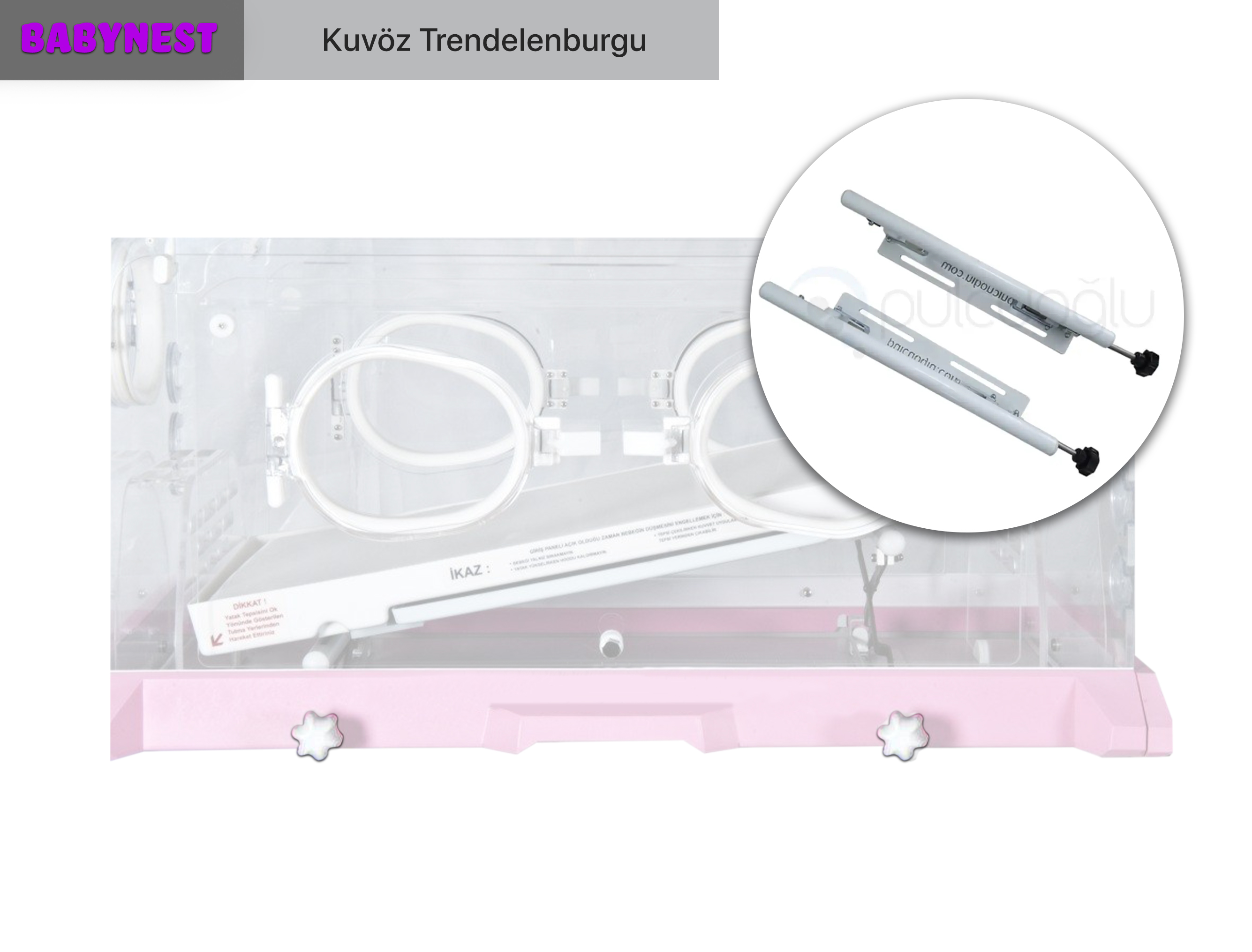 Babynest Kuvöz Topuzlu Trendelenburg