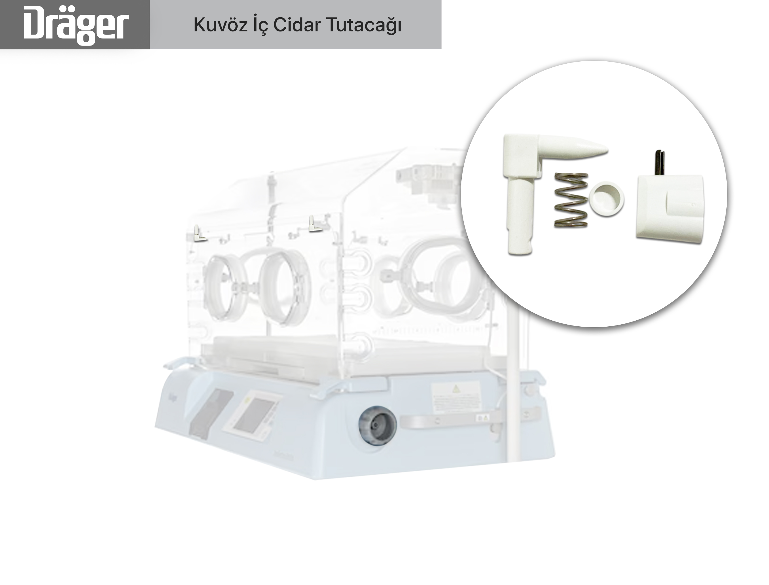 Drager İç Cidar ( Z Mandal Tutacağı)